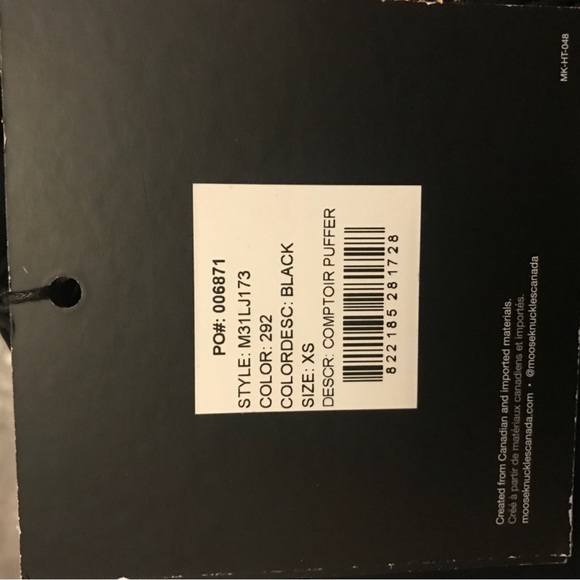 NWT Moose Knuckles Comptoir 2 in 1 jacket and vest puffer - Picture 2 of 5